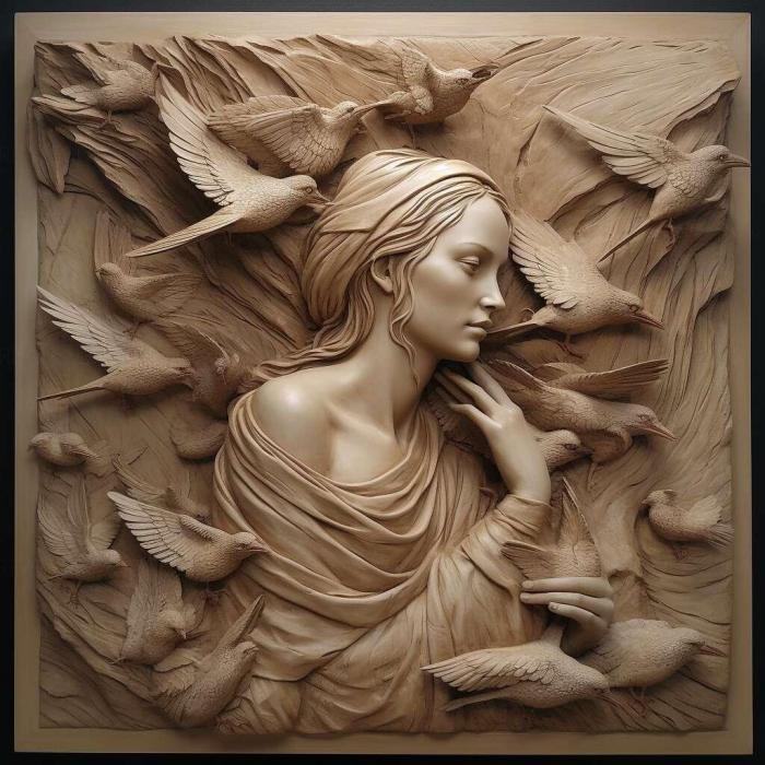 نموذج ثلاثي الأبعاد لآلة CNC 3D Art 